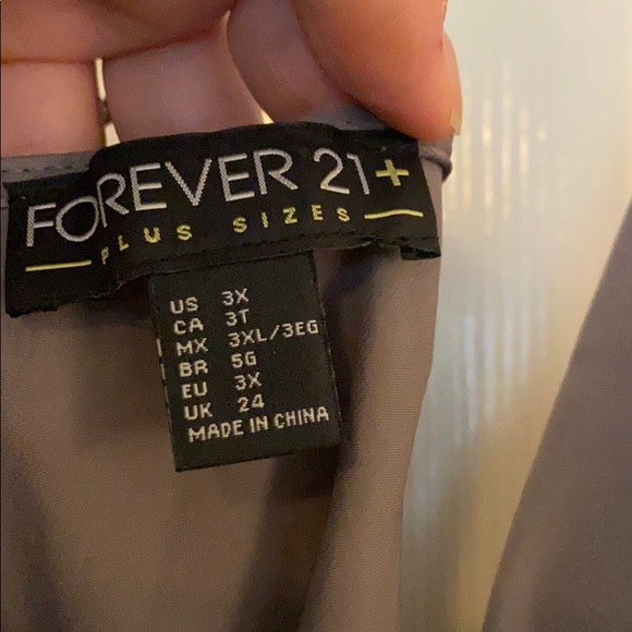 Forever 21 Plus 3x bodysuit - Picture 3 of 4